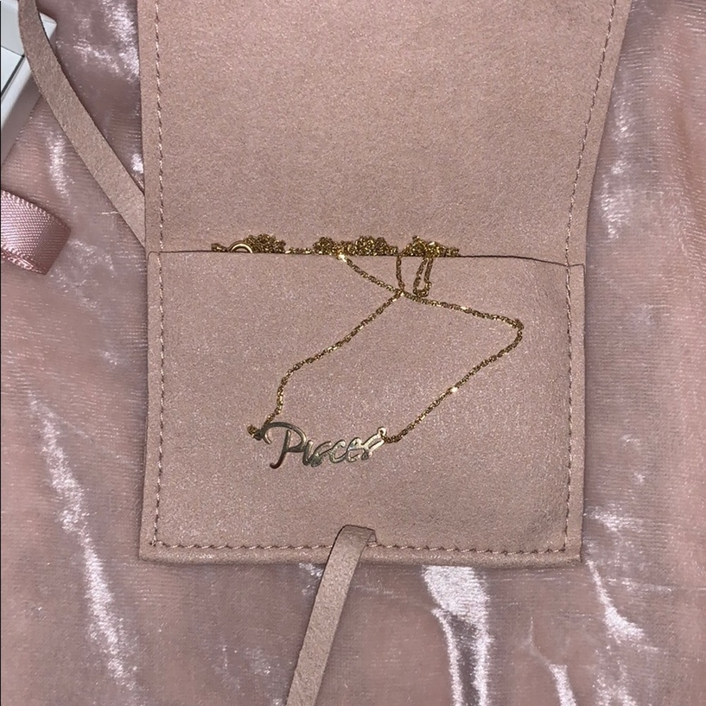Pisces Gold Necklace